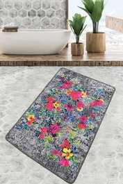Mijölnir Etova Alfombrilla de Baño Multicolor 70 x 120 cm